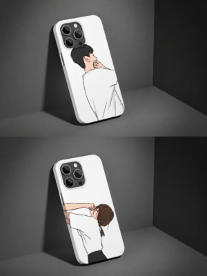 Custom Matching Couple Anime Phone Case