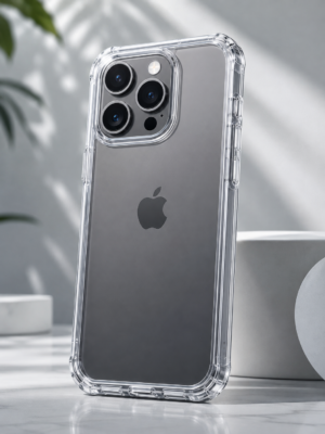 17 pro max Thick Clear Case