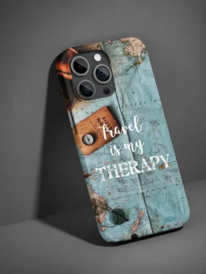 Travel Is My Therapy Case