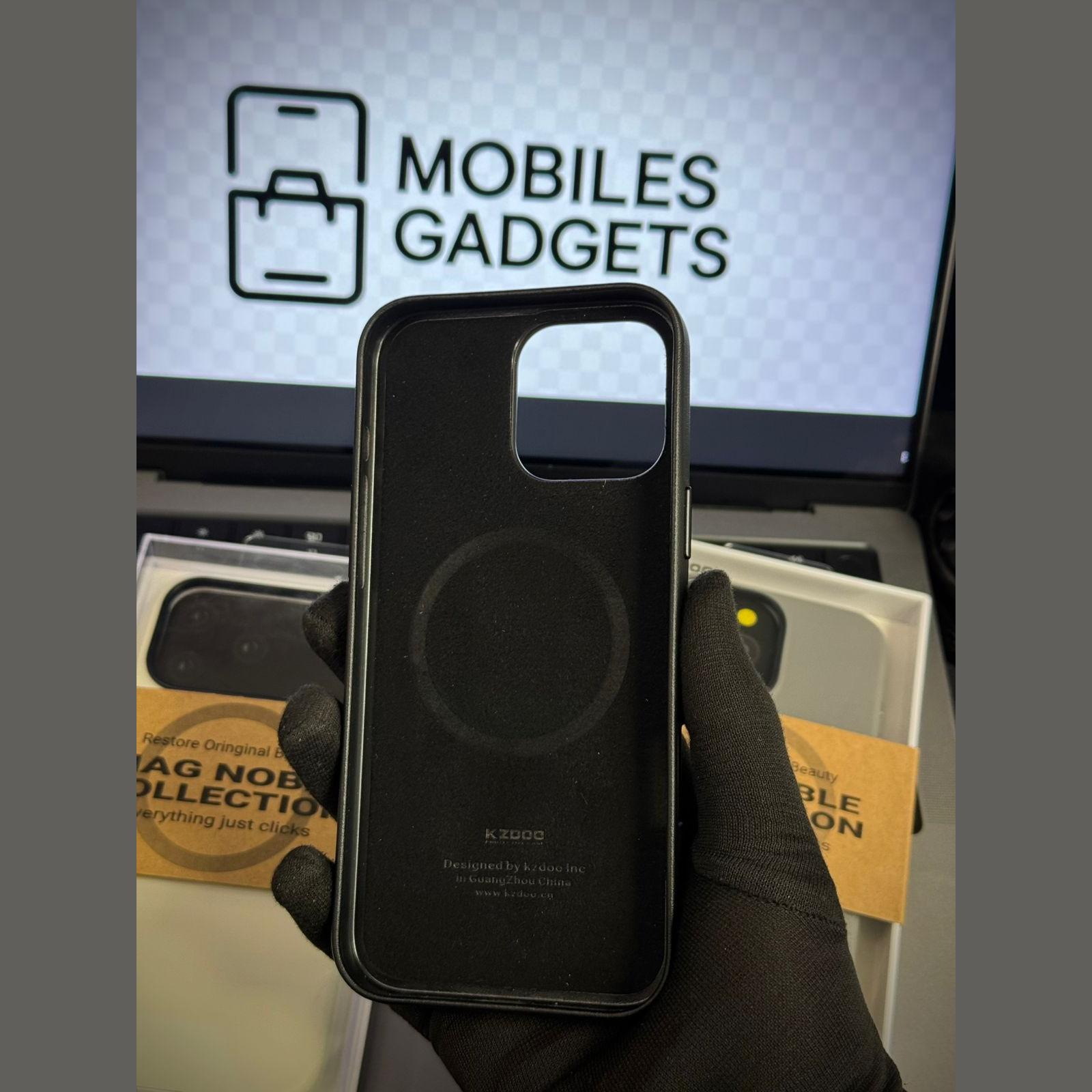 KZDOO Mag Noble Leather Case