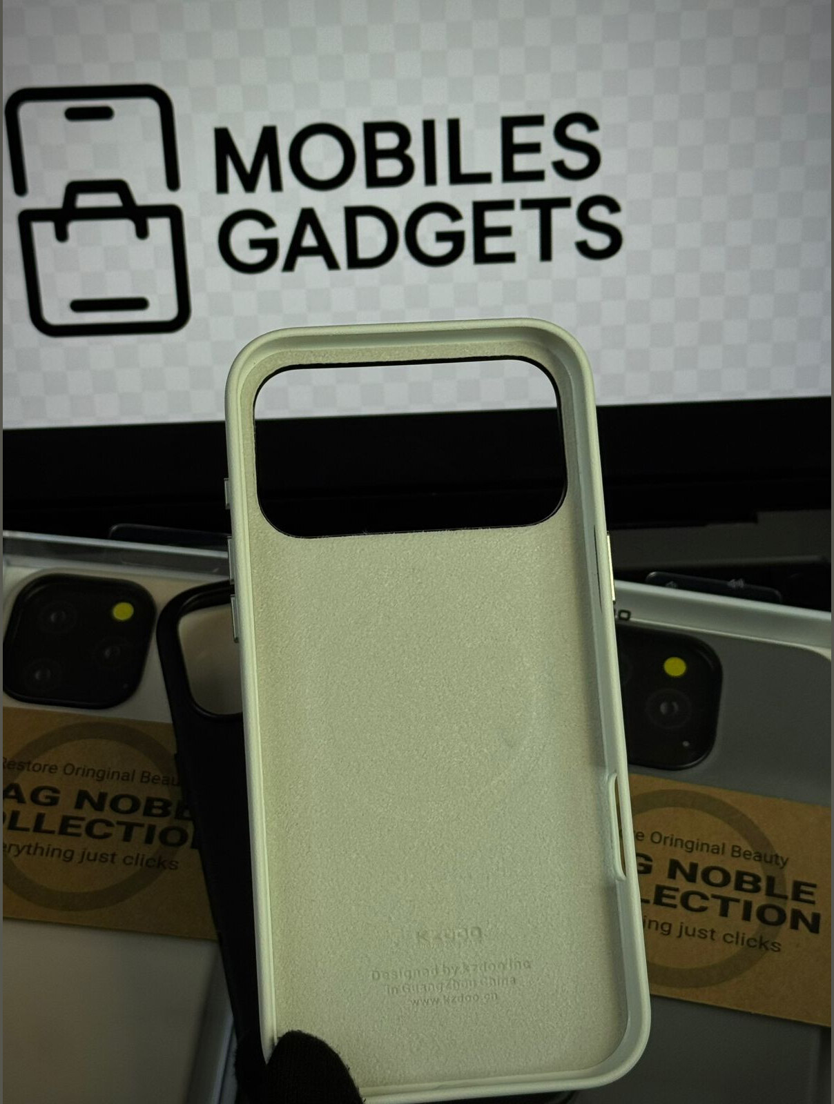 KZDOO Mag Noble Leather Case