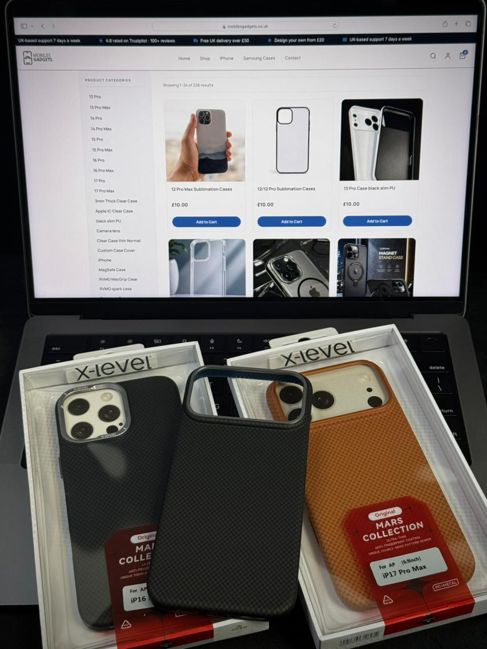 X-Level Mars Collection Case